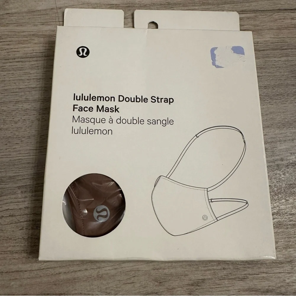 NEW❗️ Lululemon Double Strap Face Mask in Brown